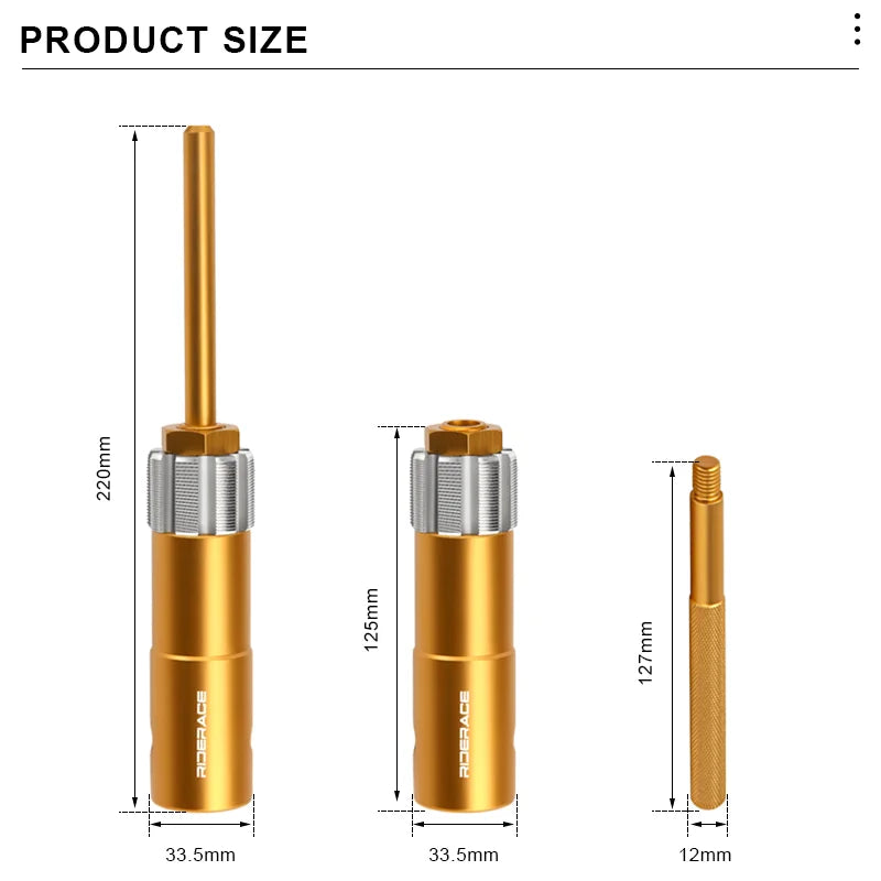 Bicycle BSA Thread Bottom Bracket Tapping BC 1.37X24 TPI High Strength Steel Tool MTB Road Bike Frame BB Thread Tap Repair Tools