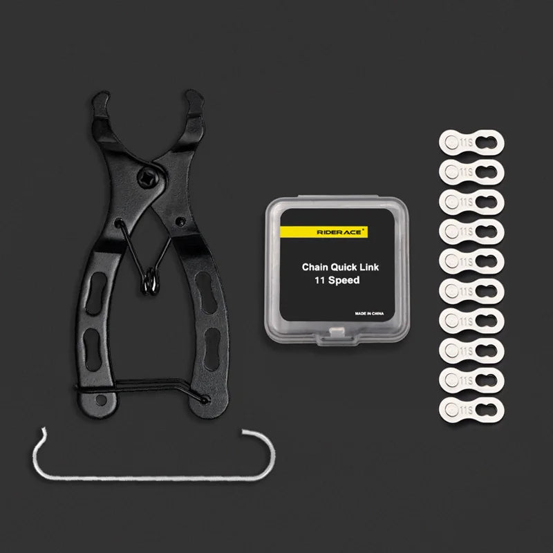 Bicycle Chain Repair Tool 6/7/8/9/10/11/12 Speed Joint Magic Buckle Cycling Chain Connector Measure Screw Chain Hook Bike Parts