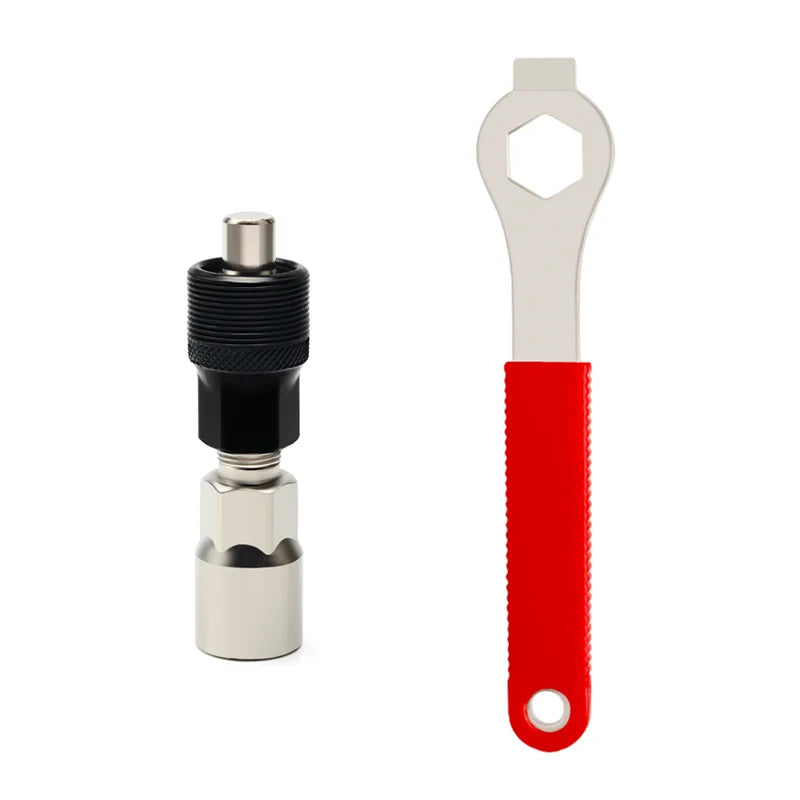 Bike Repair Tool Kit Professional Bottom Bracket Removal Crank Puller Tool Bicycle Flywheel Removal Tool MTB 8mm Allen Wrench