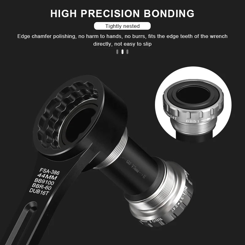 BB68-73mm Bicycle Bottom Bracket Adapter Crank 1.37/24mm For Road Bike Hollowtech Central Axis Aluminum Alloy MTB Accessories