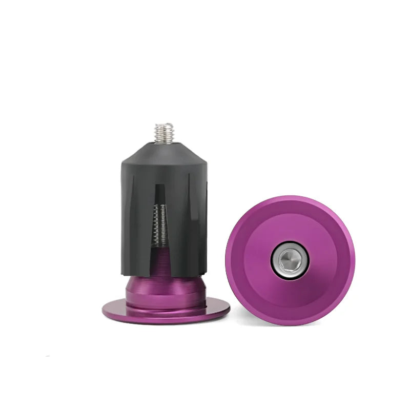 1 Pair Bike Grip Handle Bar End Cap Multicolor Aluminium Alloy BMX MTB Road Bicycle Handle Bar End Cap Cycling Accessories