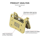 MTB Hydarulic Disc Brake Pads For Shimano A01S Wear-Resistant Full-Metallic Brake Pads Bicycle Brake Pad For XT SLX M975 M965