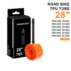 Bike Inner Tube 700Cx18 25 28 32 Ultralight TPU Material Road Bicycle Tire 65mm Length French Presta Valve Cycling Accessories
