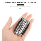 Multi Repair Tools Kit Portable Bicycle Tool Folding Allen Wrench Chain Splitter Cutter Bike Wrench Screwdriver Repair Tool