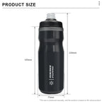 Bicycle Water Bottle 610ML PP5 Plastic For Outdoor Running Climbing Sports Squeeze Mug Bike Water Cup Portable Cycling Equipment