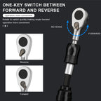 Portable Ratchet Wrench Kit Multifunction Socket Spanner Bicycle Ratchet Wrench Set Bike Chain Pin Remover Cycling Repair Tools