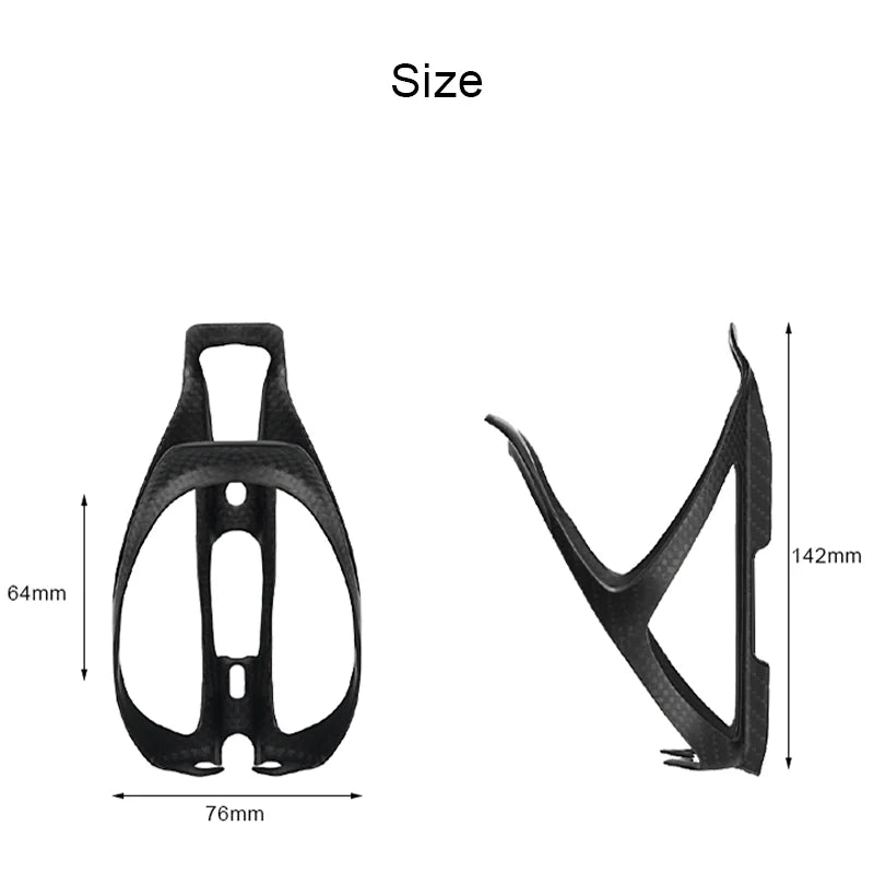 Ultralight Bicycle Bottle Cage Full Carbon Fiber Bike Kettle Rack Outdoor Sport Riding Drink Water Cup Mount Cycling Accessories