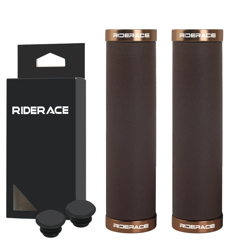 Bicycle Handlebar Cover Integrated Rubber Anti-Slip Shockproof Ergonomic MTB Mountain Bike Handle Bar Cuffs BMX Cycling Parts