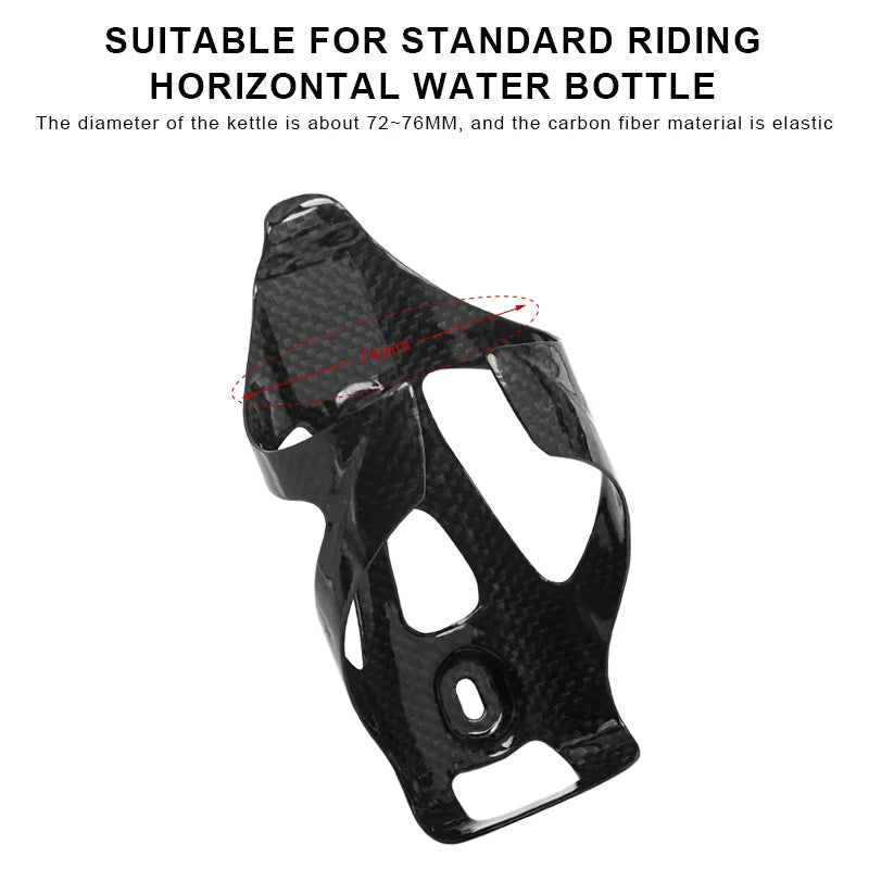 Ultralight Bicycle Water Bottle Cage Full Carbon Fiber Matte Glossy MTB Road Bike Bottle Rack Holder Cycling Accessories