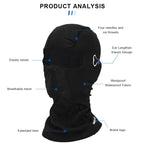 Winter Cycling Cap Bike Full Face Cover Headwear Warm Windproof Balaclava Helmet Liner Hat Climbing Fishing Running Neck Scarf