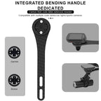 Bike Computer Holder Carbon Fiber Bracket Rad Bicycle Stopwatch Speedometer Mount Holder For Garmin Gopro Bryton Light Stand