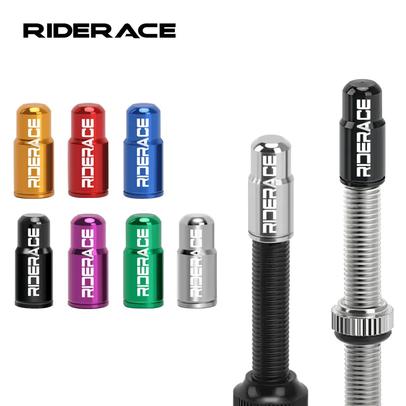 2/4/Pcs Bicycle Tire Valve Cap Aluminum Alloy MTB Road Bike Tube Tyre Gas Nozzle Cover For Fv Presta Valve Dustproof Protector