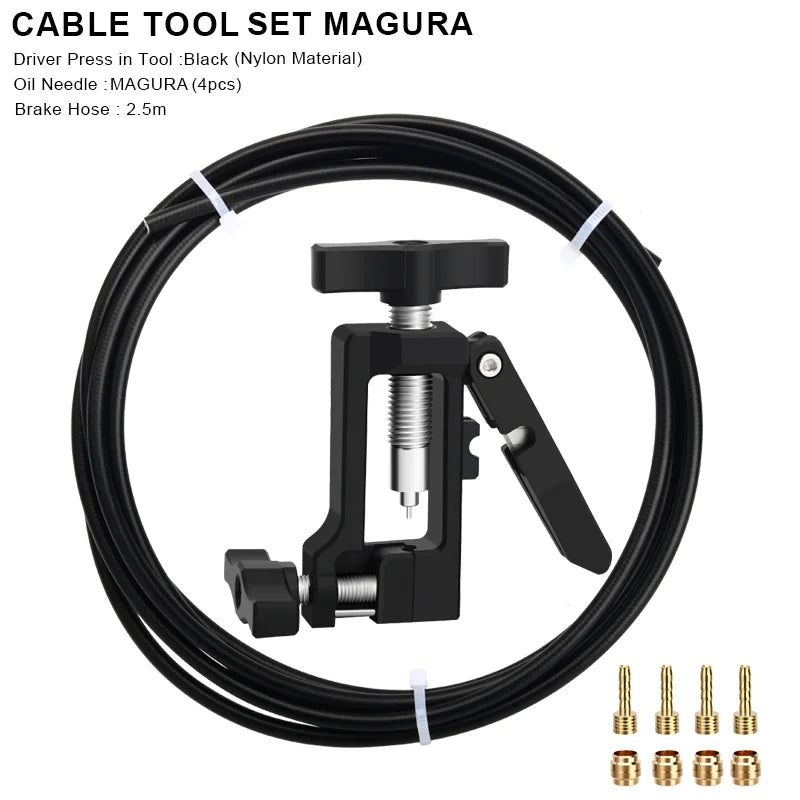 Bicycle Brake Hydraulic Hose Oil Needle Driver Insert Install Tool Bike Cable Plier Olive Connector Tools BH90 59 MAGURA TEKTRO