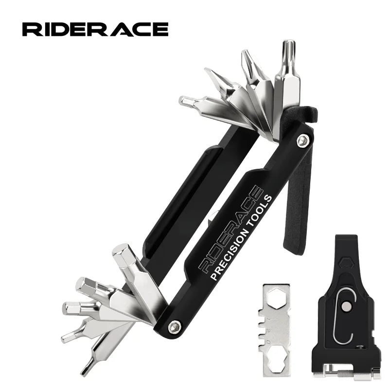 20 In 1 Bicycle Repair Tool Multifunction Foldable Chain Splitter Cutter Hex Spoke Wrench Tyre Lever Bike Screwdriver Wrench