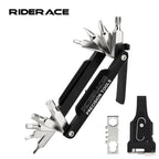 20 In 1 Bicycle Repair Tool Multifunction Foldable Chain Splitter Cutter Hex Spoke Wrench Tyre Lever Bike Screwdriver Wrench