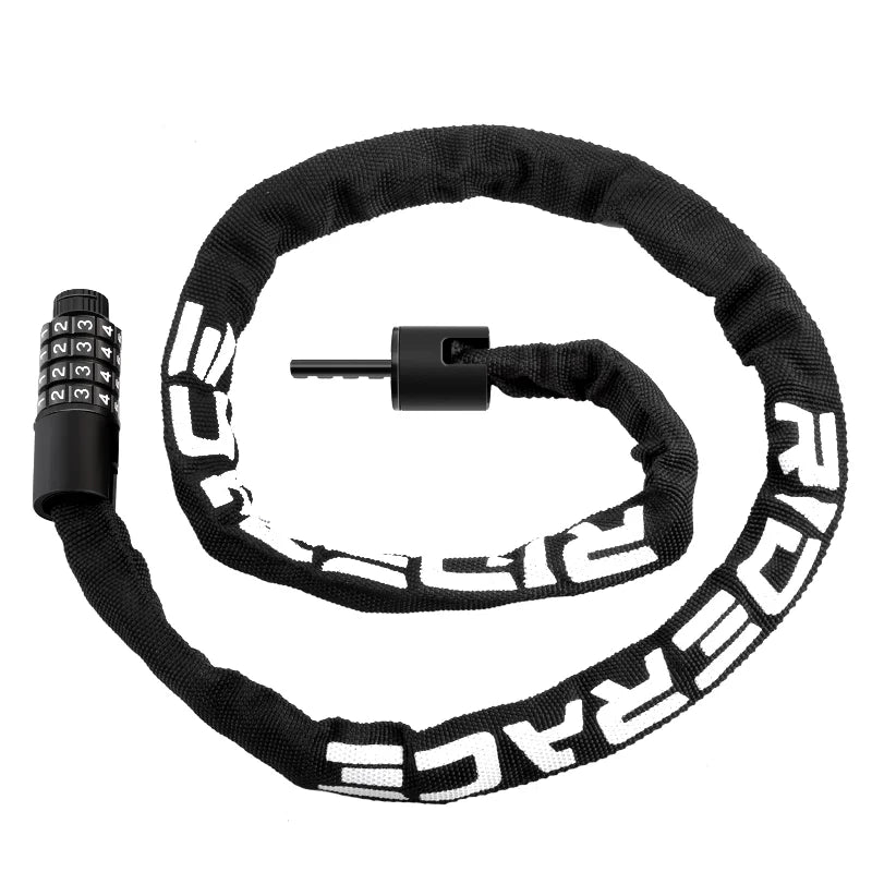 Bicycle Chain Lock Anti-Theft High Security Reinforced Bike Lock For Scooter Electric E-Bike Motorcycle Cycling Accessories