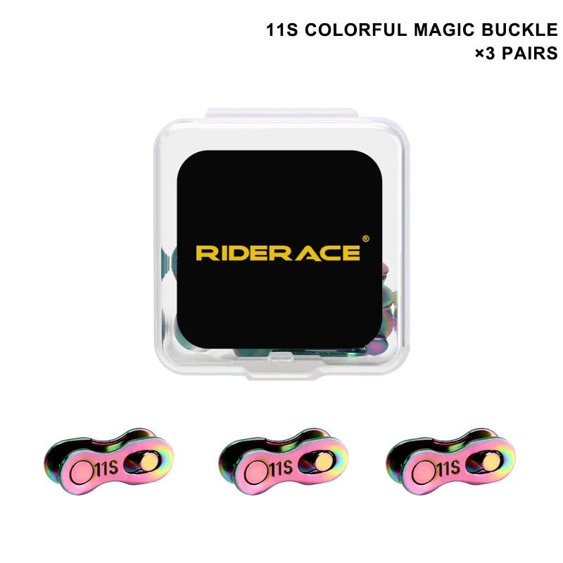 3 Pairs Bicycle Chain Connector Lock Quick Link For Road Bike Buckle Joint Magic Buckle MTB Cycling Parts 6/7/8/9/10/11/12 Speed