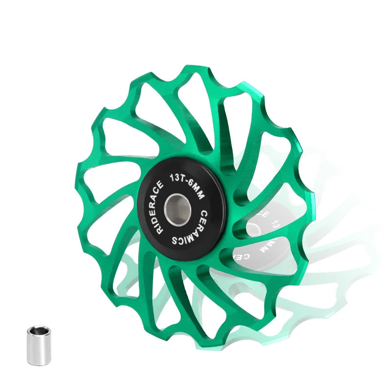 Bike Ceramic Pulley Rear Derailleur 11T 13T Guide For Shimano Sram 4nm 5nm 6nm MTB Road Bicycle Ceramic Bearing Jockey Wheel