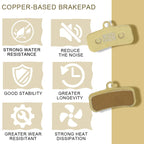 MTB Bike Brake Pads Metal For Shimano N03A H03A D03S Bicycle Hydraulic Disc Pads Wear-Resistant Disc Brake Pads Cycling Parts