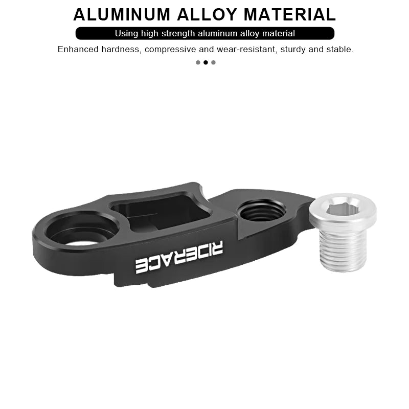 Bicycle Rear Derailleur Hanger Extension Aluminum Alloy Bike Frame Gear Tail Hook Extender Converter Extension Adapter 34-52T