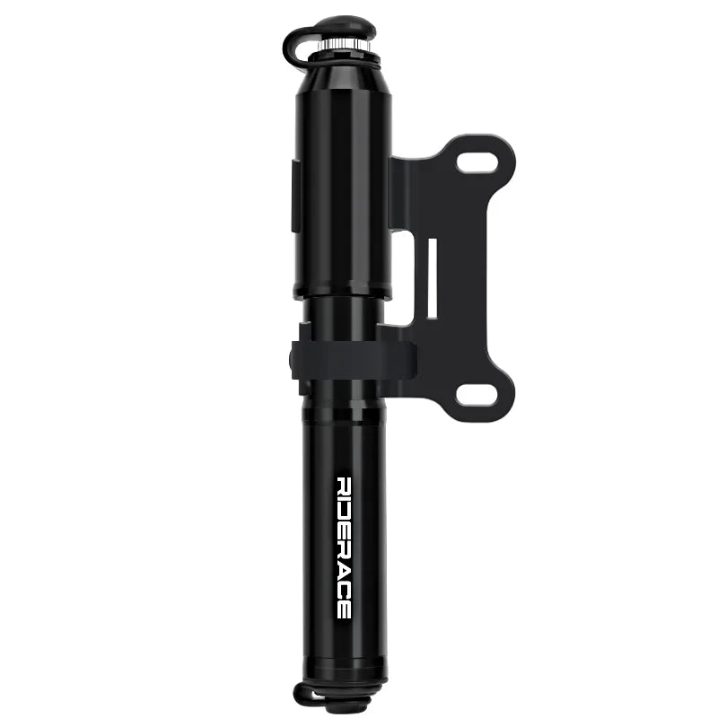 Portable Bike Pump With Hose Aluminum Alloy Bicycle Hand Air Pump Presta Schrader Valve Hand Inflator Cycling Accessories