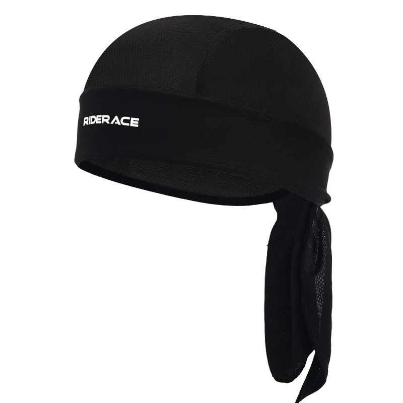 Summer Cycling Cap Quick Dry Breathable Pirate Hat Outdoor Sport Running Hiking Sunscreen Hood Headwear Wicking High Elasticity