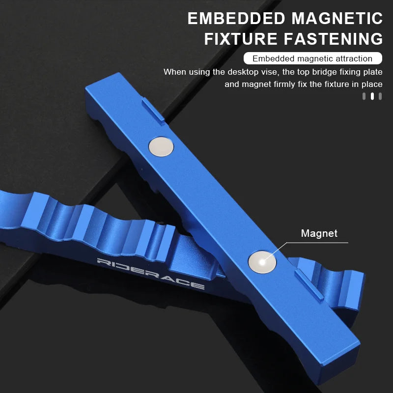 Universal Bicycle Vise Insert Clamp Tool Jaw Vice Worktable Bench Multifunction Fixtures Bike Hub Fork Pedal Tool Repair Clamp