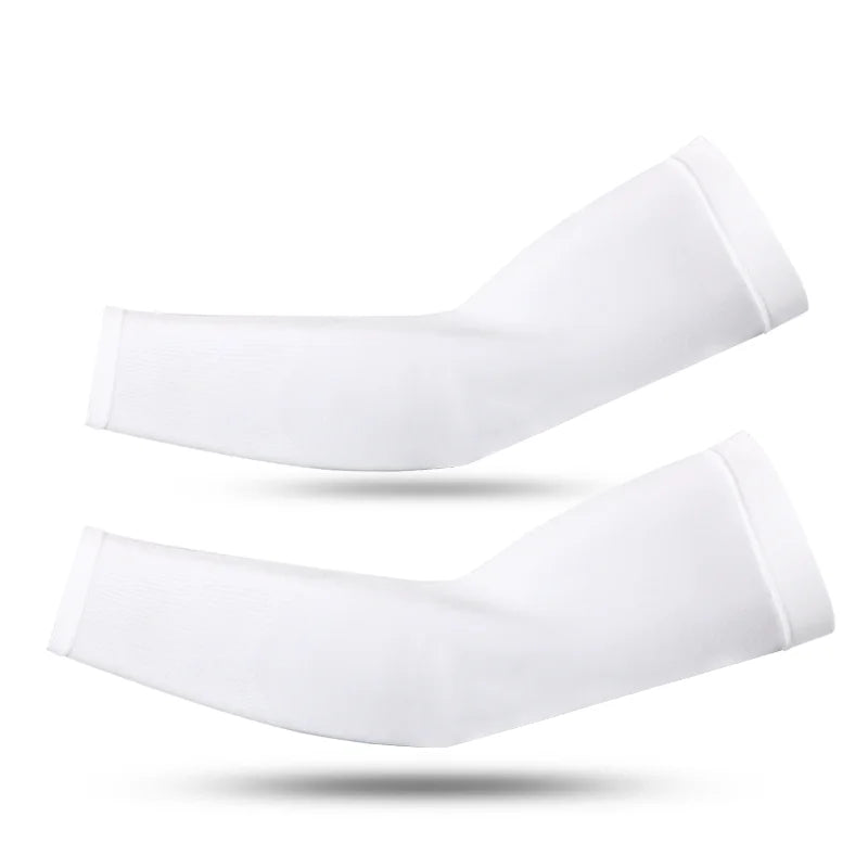 Summer Arm Sleeves Quick Dry Breathable Outdoor Sports Running Fitness Sun Protection Long Arm Cover Cycling Sport Sleeve Cover