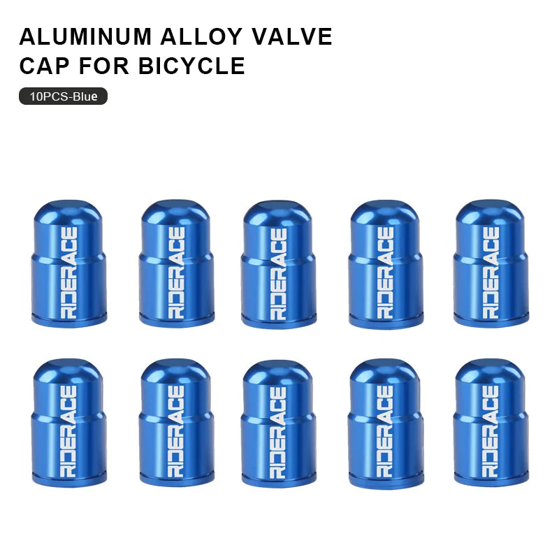Bike Tire Valve Caps Waterproof Dustproof Aluminum Alloy Ultralight MTB Road Bicycle Tyre Gas Nozzle Cover For Av Schrader Valve