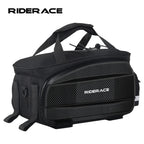 Bicycle Rear Seat Bag Eva Multi-Purpose Large Capacity Bike Travel Luggage Storage Bag Cycling Trunk Panniers Shoulder Handbag