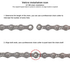 Bicycle Repair Tool Set Chain Wear Checker 6/7/8/9/10/11 Speed Joint Magic Buckle MTB Chain Link Plier Bike Buckle Chain Breaker
