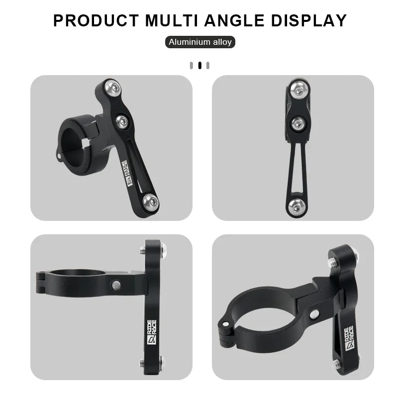 Bicycle Water Bottle Holder Adapter Aluminum Alloy MTB Bike Bottle Cage Conversion Handlebar Kettle Bracket Cycling Accessories