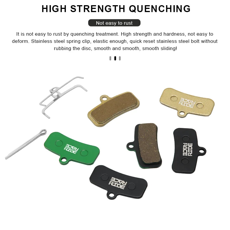 MTB Bike Brake Pads Metal For Shimano N03A H03A D03S Bicycle Hydraulic Disc Pads Wear-Resistant Disc Brake Pads Cycling Parts