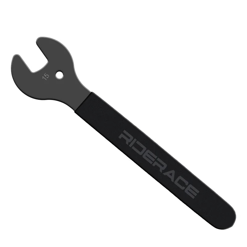 Bicycle Pedal Wrench 15mm Open Extra Long Handle Sturdy Durable MTB Road Bike Pedal Wrench Spanner Install Remover Repair Tool