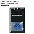 10Pcs/Lot Bicycle Derailleur Cable Housing End Cap Aluminum Alloy 4mm 5mm Bike Shift Brake Cable Ends Line Cap Wire Tube Plugs