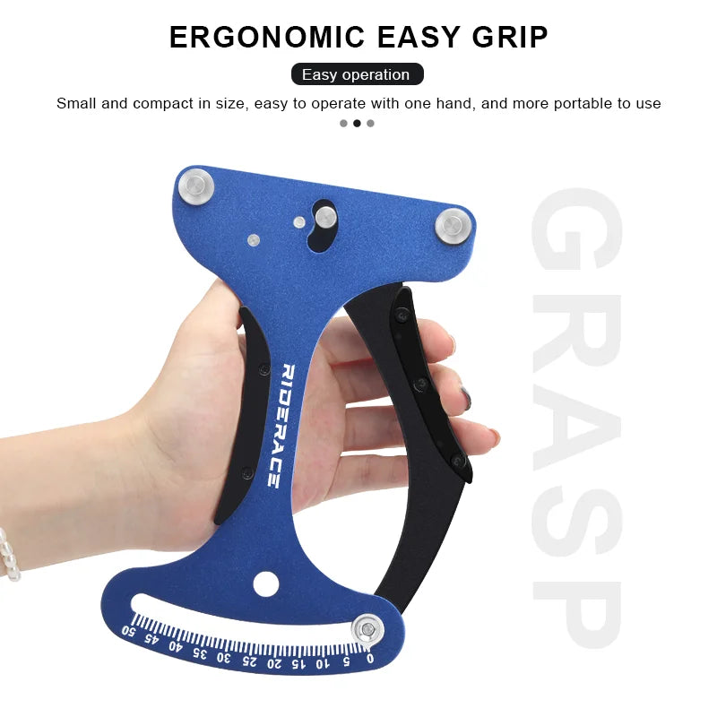 Bicycle Indicator Meter Tensiometer Aluminum Alloy Bike Spoke Tension Wheel Builders Tools Cycling Spokes Checker Repair Tool
