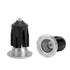 1 Pair Bike Handlebar End Plugs Aluminum Alloy Mountain Road Bicycle Handlebar End Cap Multi-color Cycling Handlebar Accessories