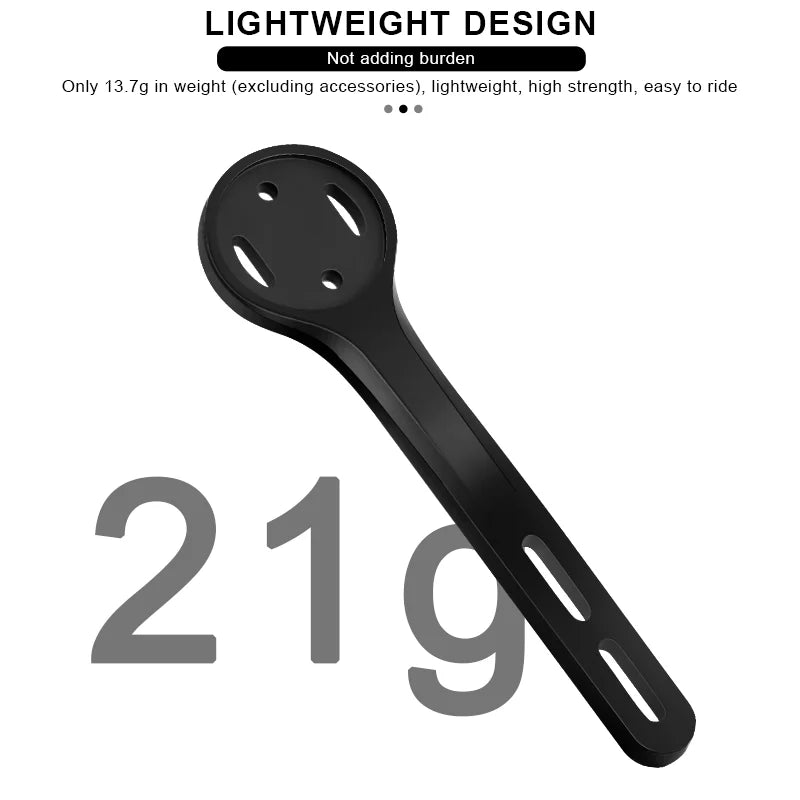 Bicycle Computer Mount Bracket Nylon Ultralight Bike Handlebar Stopwatch Speedometer Mount For Garmin Bryton Gopro Light Stand