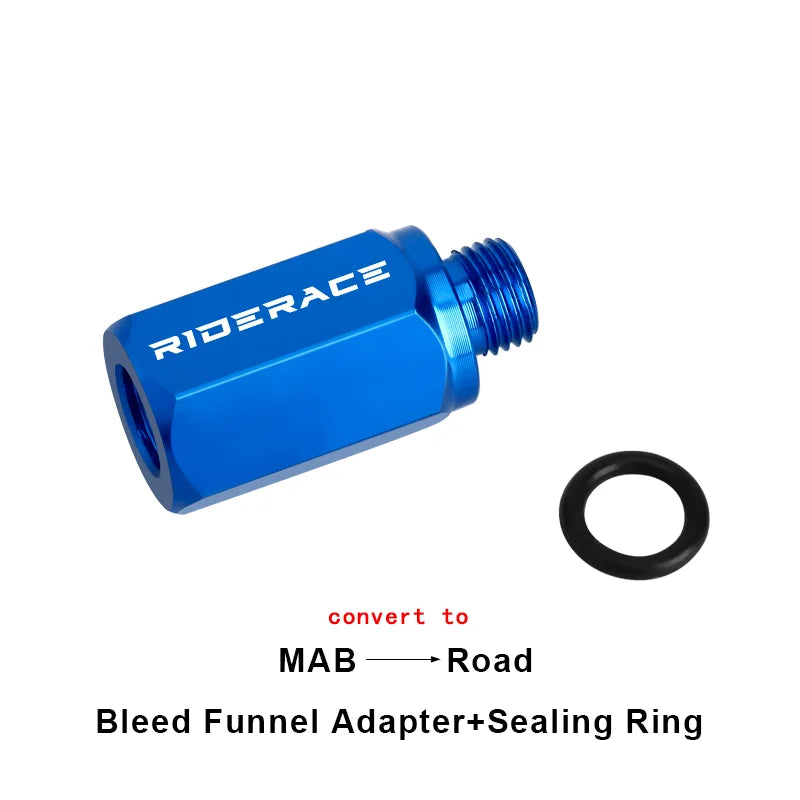 Bicycle Hydraulic Disc Brake Bleed Funnel Adapters With Funnel Bike Conversion Road Hand Shift Repair Tools For Shimano SLX/XTR