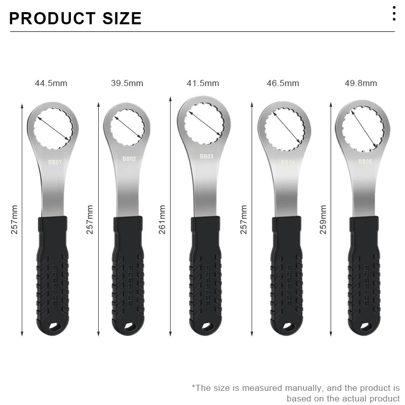 Bicycle Bottom Bracket Wrench BB Install Removal Bike Repair Tools Diameter 39/40.5/44/46/49mm For SHIMANO SRAM DUB BSA30 FSA