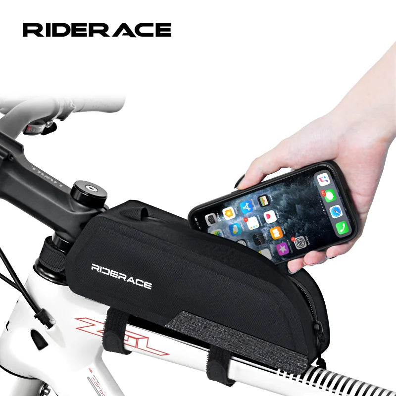 Bicycle Top Front Tube Frame Bag Large Capacity Waterproof Portable MTB Road Bike Handlebar Bag Pannier Cycling Accessories