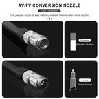 Portable Bike Air Pump 120PSI Aluminum Alloy Lightweight Hand Air Pump MTB Mountain Road Bicycle Floor Pump Cycling Accessories