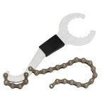 3 In 1 Bicycle Cassette Flywheel Removal Tool With Chain Whip Sprocket Wrench MTB Road Bike Bottom Bracket Remover BB Spanner