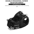 MTB Stem Aluminum Alloy Ultralight 30 Degree 50mm Short Mountain Bike Riser 28.6 Front Fork Stem For 31.8mm Handlebar Parts