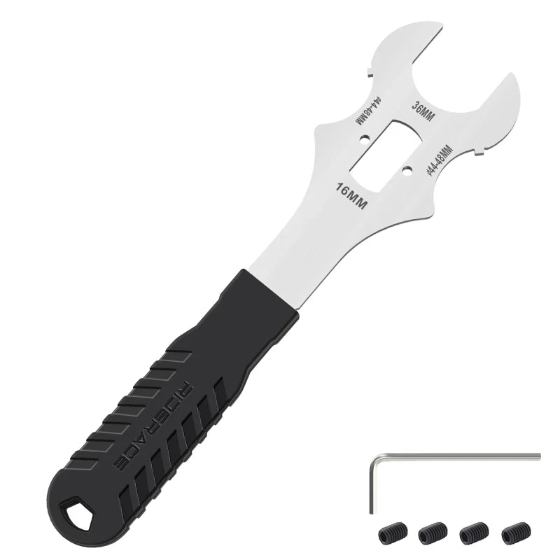 Professional Bicycle BB Wrench 4 in 1 Multifunctional Bike Bottom Bracket  Install Removal Wrench Spanner Cycling Repair Tool