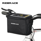 Bicycle Front Handlebar Bag With Touch Screen Bike Handlebar Bag Thermal Multifunctional Portable Outdoor Cycling Accessories