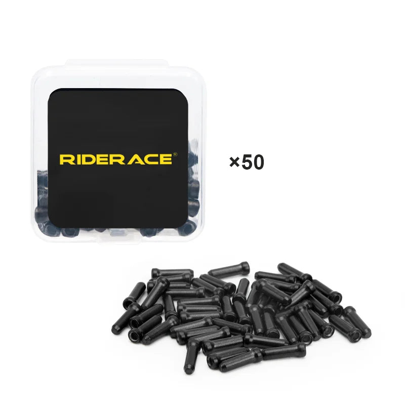 50 Pcs/Lot Bicycle Brake Shifter Cable End Caps MTB Bike Derailleur Shift Wire Ferrules Brake Shifter Inner Cable Tips Crimps