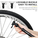 Portable Bicycle Pump Schrader Presta Valve MTB Road Bike Hand Air Pump Outdoor Riding Tire Inflator For Ball Cycling Equipment