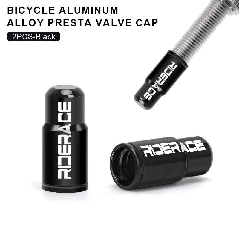 2/4/Pcs Bicycle Tire Valve Cap Aluminum Alloy MTB Road Bike Tube Tyre Gas Nozzle Cover For Fv Presta Valve Dustproof Protector