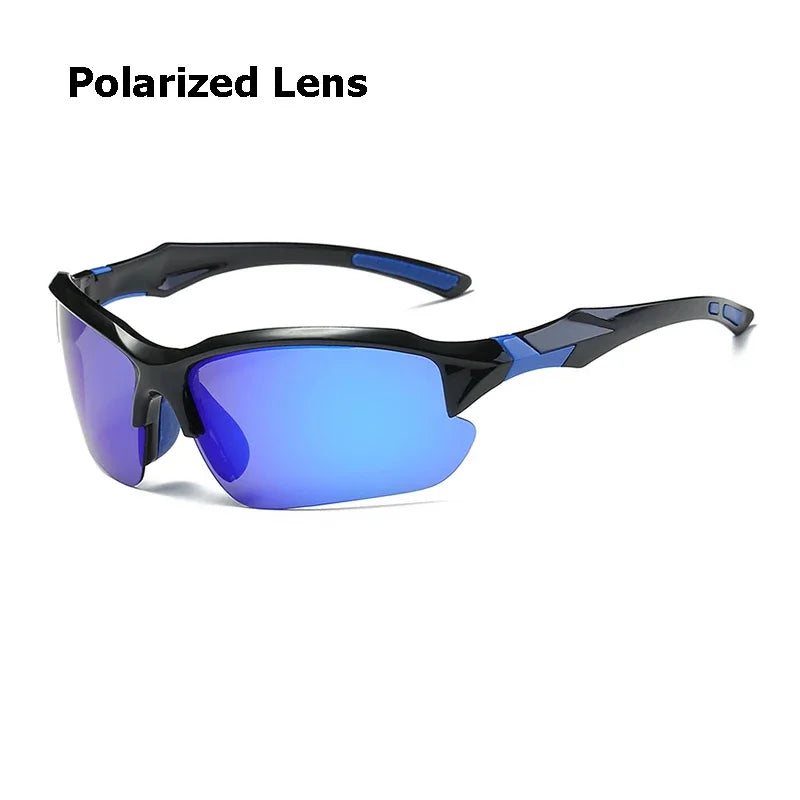 Color Changing Bike Glasses Windproof Cycling Glasses Sports PC Sunglasses Multicolor Bicycle Eyewear For Men Woman MTB Goggle